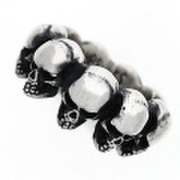 GLAMOUR PUNKS（グラマーパンクス）　CONTINUE RING / コンティニューリング(顎有)　0901-0130 【スカル9個】