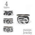 INDIAN JEWELRY ホピ族アーティストの作品『HOPI RING』【アメカジ・ネイティブ】IJ-021