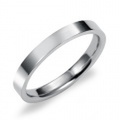 K18WG　フラット・マリッジリング（結婚指輪）2.5mm (N025O140N1*01-K18WG)