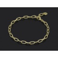 LEON6月号掲載 SYMPATHY OF SOUL（シンパシーオブソウル）　Plain Chain Bracelet Medium - K18Yellow Gold（プレーンチェーンブレスレット ミディアム - K18イエローゴールド）