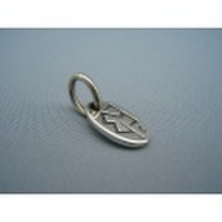 TRAVIS WALKER(トラヴィスワーカー)　オーバルロゴチャームペンダント/スモール【トップのみ】　CHS022