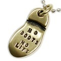 VASSER(バッサー)Soul Words Pendant Brass(ソウルワーズペンダントブラス) w/Chain [NO BOOTS NO LIFE]
