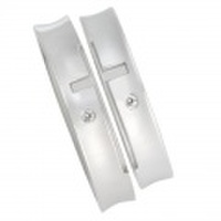 [刻印無料]　ハーフクロスペアリング（ロジウムコーティング）｜Men’s & Lady’s（セット）　95-2103-2102