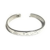 ［送料無料］NORTHWORKS/ノースワークス/900silver Stamped bangle. ［W-218］