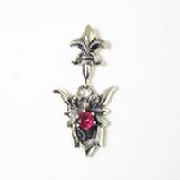 【M.G.C.】レリーフストーンピアス≪オリジナルキャッチ付≫