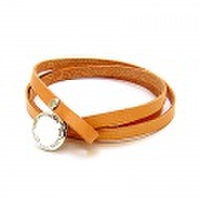 【NEXTLABEL】≪色が選べる≫イタリアンレザーブレスレット/SD