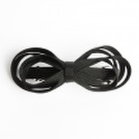 【あす着対応】お宮参り バレッタ BH-003BA ヘアアクセサリー ブラック 黒 リボン 可愛い 髪飾り レディース 女性用 華やか【ゆうパケット対応】