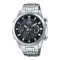 【カシオ】EDIFICE（エディフィス）　ソーラー電波時計　1/20秒ストップウォッチ　ワールドタイム　10気圧防水　EQW-T630JD-1AJF