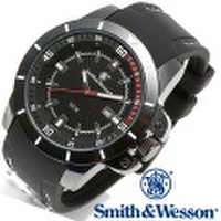 【キャンペーン対象外】 Smith & Wesson スミス＆ウェッソン TROOPER WATCH 腕時計 WHITE/BLACK SWW-397-WH