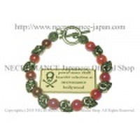 【ネクロマンス NECROMANCE】 アゲートオーラ スカルブレスレット Aｇate Ａｕｒａ Skull Bracelet 骸骨