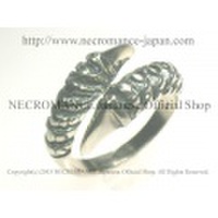 【ネクロマンス NECROMANCE】 シルバークロウリング Silver Claw Ring 獣 爪