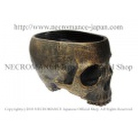 【ネクロマンス NECROMANCE】 スカルプランター Skull Planter 頭蓋骨 骸骨 小物入れ 鉢