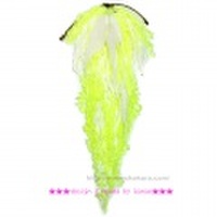 【メール便OK】ヘア・エクステンション（クレイジー★イエロー）