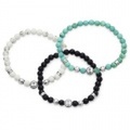 【送料無料】Dr MONROE(ドクターモンロー)　BS-02-SV カットストーンブレスレット