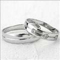 【送料無料】ジェムケリーUndomi-アンドゥミ-K18ホワイトゴールドペアリング