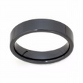 【送料無料】セラミックリング カラー：ブラック　指輪 ストレートリング　軽い　9号　11号　13号　15号　19号　21号