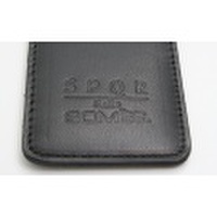 【多くの工程を熟練した職人がひとつひとつ手間をかけて製造！】高級「ＳＯＭＥＳ」×SPQR特製・革ケース（濃紺）