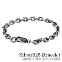 アンカー チェーン ブレスレット シルバー アクセサリー [シルバーブレスレット] 送料無料