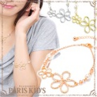 オープン フラワー パール ビーズ ブレスレット パリスキッズ本店 原宿 pariskid’s 公式 通販 安い ymgir josim