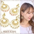 オリエンタルサークル イヤリング パリスキッズ本店 原宿 pariskid’s 公式 通販 安い josim