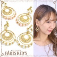 オリエンタルサークル イヤリング パリスキッズ本店 原宿 pariskid’s 公式 通販 安い josim