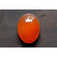 カーネリアン【4】天然石ルース・カボション　（18×13mm）