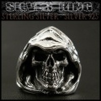 クリックポストのみ送料無料！ シルバーリング リング 指輪 髑髏 スカル キースリング シルバー925 Silver Ring Skull (ID sr0777r95)