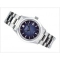 スイスミリタリー SWISS MILITARY 腕時計 ELEGANT ML100 3針 ブルー 35mm メンズ メタルベルト