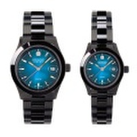 スイスミリタリー ペアウォッチ (ブラック/ブルー) エレガントブラック SWISS MILITARY ELEGANT BLACK ML272+ML273 【腕時計 ペア カップル ウォッチ ブランド】 50,0
