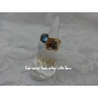 スワロフスキー貼付リング3本Cセット