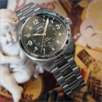 ハミルトン HAMILTON 腕時計 H70505133 カーキフィールド デイデイト メタルベルト メンズ 自動巻