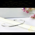 バングル silver950 ブレスレット レディース rope silver950バングルE [メール便可]