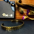 バングル 刻印無料 真鍮 Bump Bangle(バンプバングル)　[メール便可]
