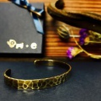 バングル 刻印無料 真鍮 Bump Bangle(バンプバングル)　[メール便可]