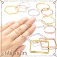 フィーネ デザイン リング３本セット パリスキッズ本店 原宿 pariskid’s 公式 通販 安い hrtrd josim