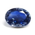 ブルー・サファイヤ ルース(裸石) 0.988ct, オーバル ( ブルーサファイヤ/ブルー・サファイア/コランダム/青玉/鋼玉 ) 【 日本宝石科学協会 】