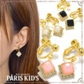 プリズム ストーンロザンガ イヤリング パリスキッズ本店 原宿 pariskid’s 公式 通販 安い josim