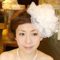 ヘアアクセサリーコサージュ CS-0501 オフホワイト