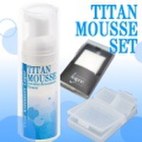 純チタンアクセサリー専用洗浄液　純チタンムースセット TMset