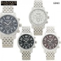 腕時計 リストウォッチ クォーツ クロノグラフ GENIO バロック BAROQUE メンズ
