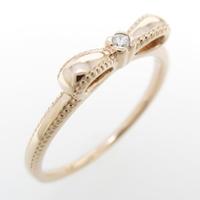 ポンテヴェキオ リボン ダイヤモンドリング