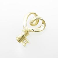 ミキモト ハート×キー ダイヤモンドペンダント