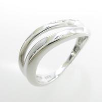 K18WG ダイヤモンドリング