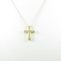 ティファニー ドッツクロス ネックレス10％引き