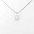 【リメイク】プラチナダイヤモンドネックレス 1．069ct・E・SI2・GOOD