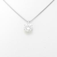 【リメイク】プラチナダイヤモンドネックレス 1．069ct・E・SI2・GOOD