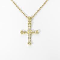 アーカー クロス ダイヤモンドネックレス