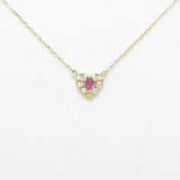 アーカー ポワンハートパヴェ ネックレス