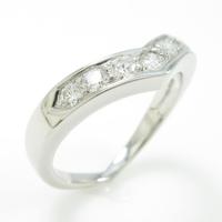 ティファニー Vバンド リング