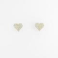 【リメイク】K18YG ハート ダイヤモンドピアス